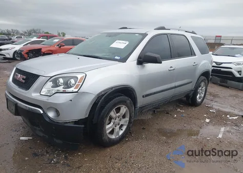 2010 GMC Acadia Sl из США, поврежденный, VIN 1GKLRKED7AJ131422